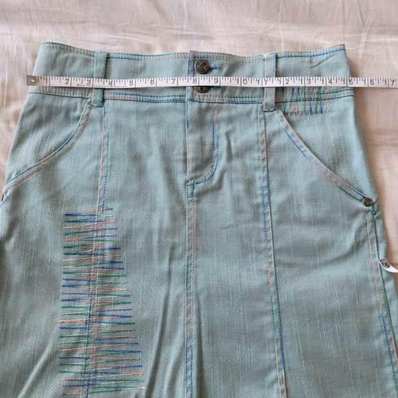 BCBGirls Light Wash Jean Skirt (Size 2) - Picture 7 of 8
